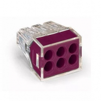 IEK Клемма СМК 773-326 6х0,75-2,5 фиолетовая УПАКОВКА 50шт