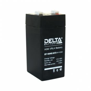 Delta аккумуляторная батарея DT 4045 4A 4,5Ah 47x47x101 малая