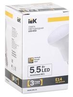 IEK Лампа LED R50 рефлектор 5,5Вт 400Лм 230В 3000К E14