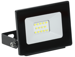 IEK Прожектор светодиодный 10 Вт СДО 06-10 черный IP65 LPDO601-10-65-K02