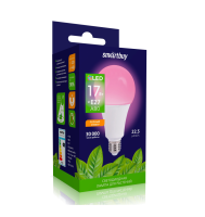 Smartbuy лампа светодиодная для растений ФИТО А80 17Вт E27 147617