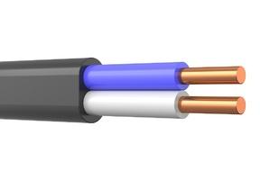 Кабель силовой ВВГ-Пнг(А)-LS 2 x 2,50, ГОСТ, 1 метр